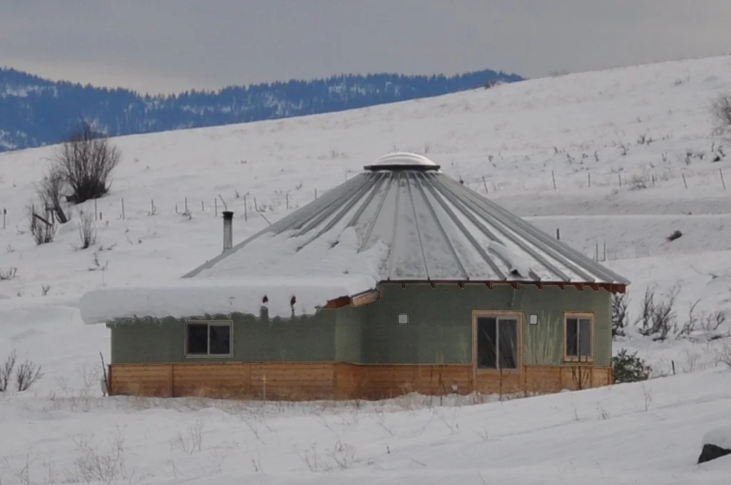 【YURT】COQUINA Cedar Thirty — Smiling Woods Yurts